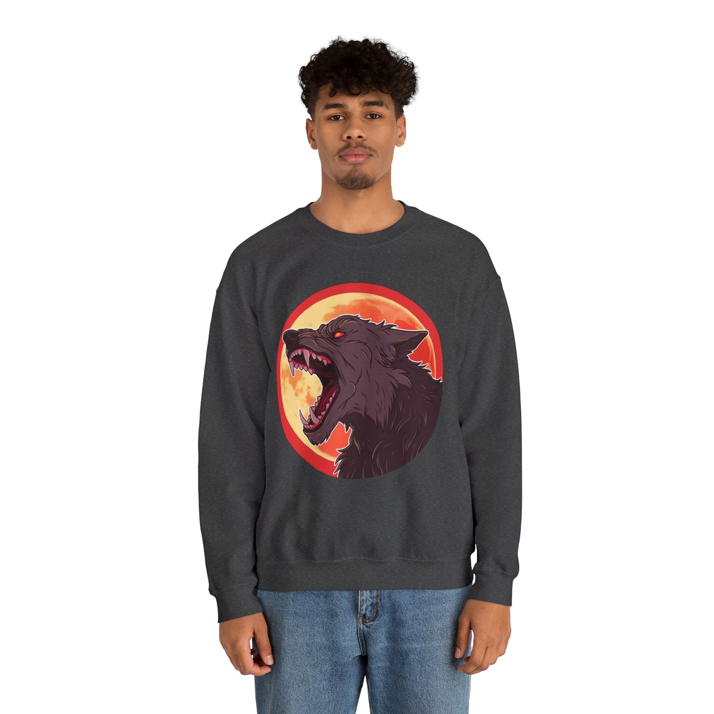 Werewolf Unisex Heavy Blend™ Crewneck Sweatshirt