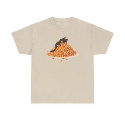 Candy Corn Cat Unisex Heavy Cotton Tee