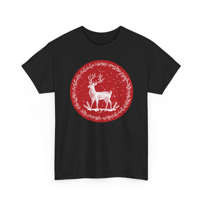 Rustic Deer Unisex Heavy Cotton Tee
