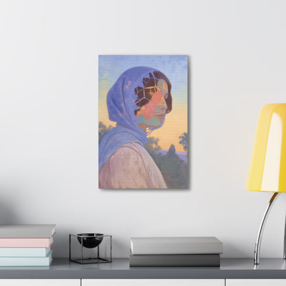 Enigmatic Waif Canvas Gallery Wraps