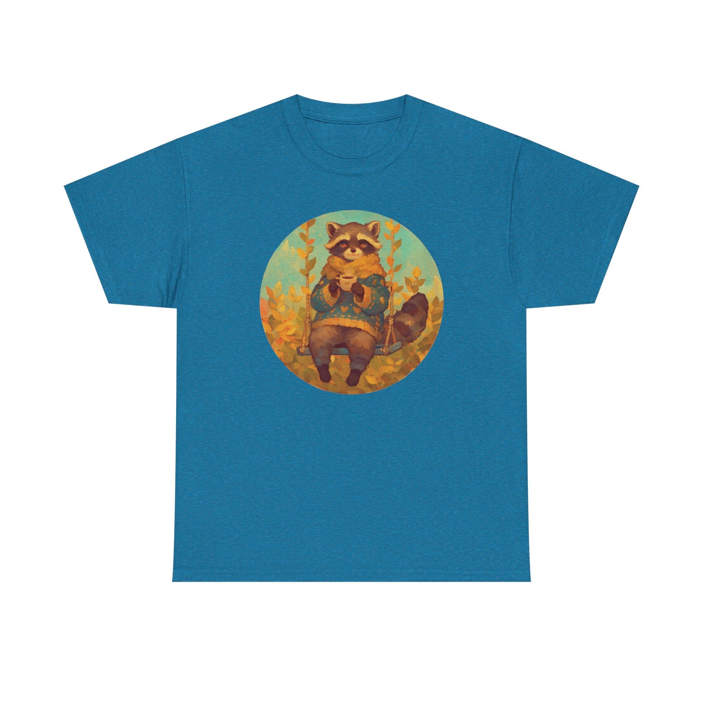 Cocoa Raccoon Unisex Heavy Cotton Tee