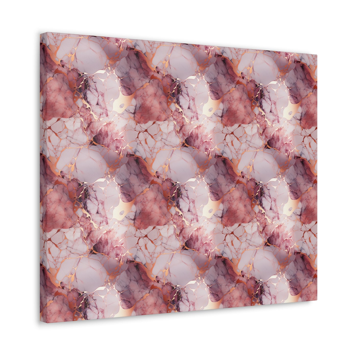 Rose Gold Marble Canvas Gallery Wrap