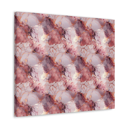 Rose Gold Marble Canvas Gallery Wrap