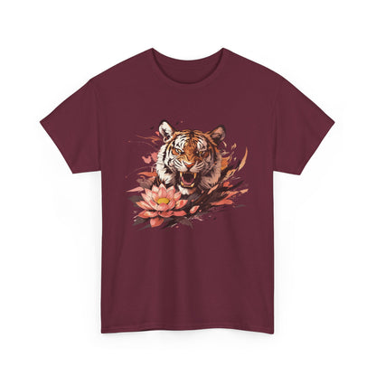 Lotus Tiger Unisex Heavy Cotton Tee