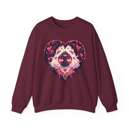 Melty Heart Unisex Heavy Blend™ Crewneck Sweatshirt