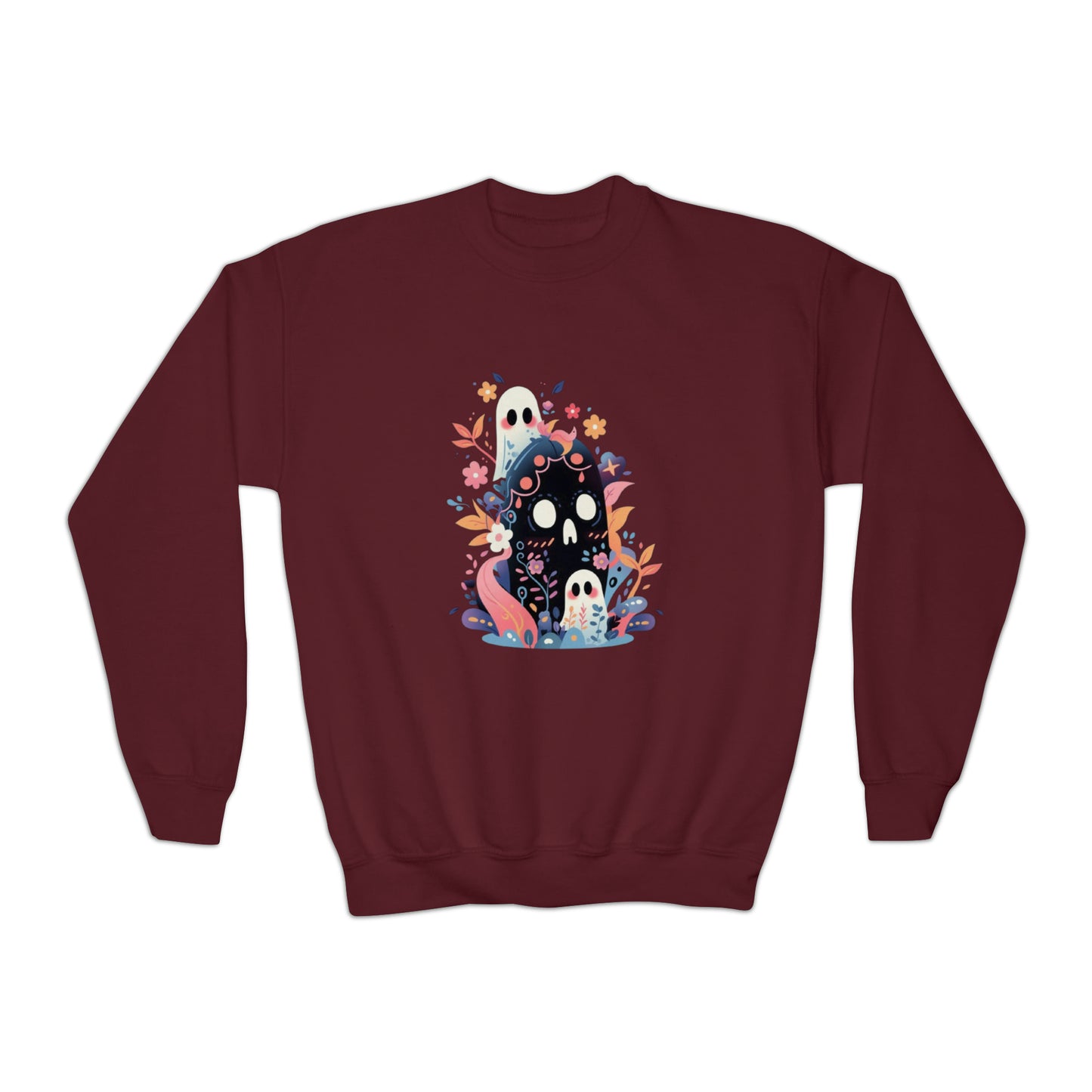 Ghosties Youth Crewneck Sweatshirt