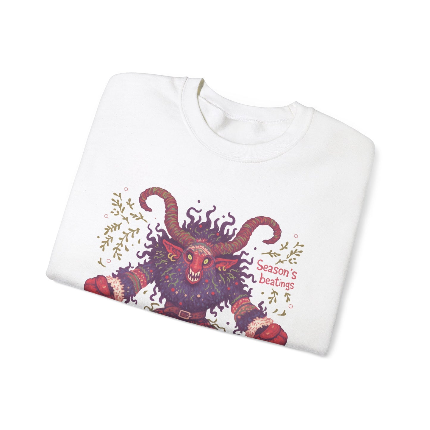 Season's Beatings (Krampus) Unisex Heavy Blend™ Crewneck Sweatshirt