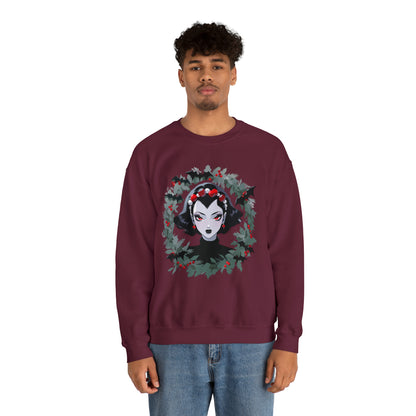 Vampire Wreath Unisex Heavy Blend™ Crewneck Sweatshirt