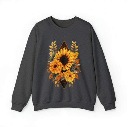 Sunflowers Unisex Heavy Blend™ Crewneck Sweatshirt