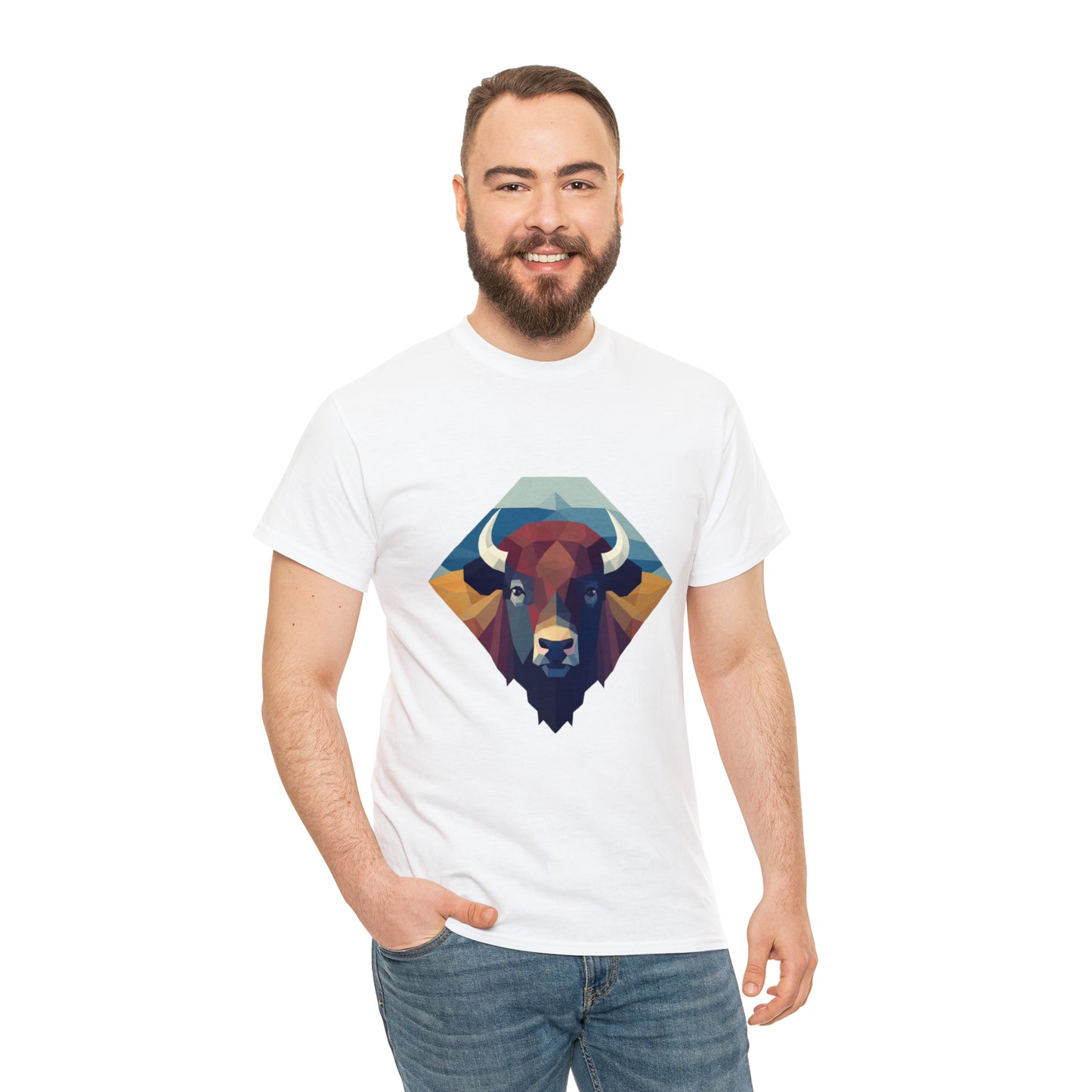 Buffalo Unisex Heavy Cotton Tee