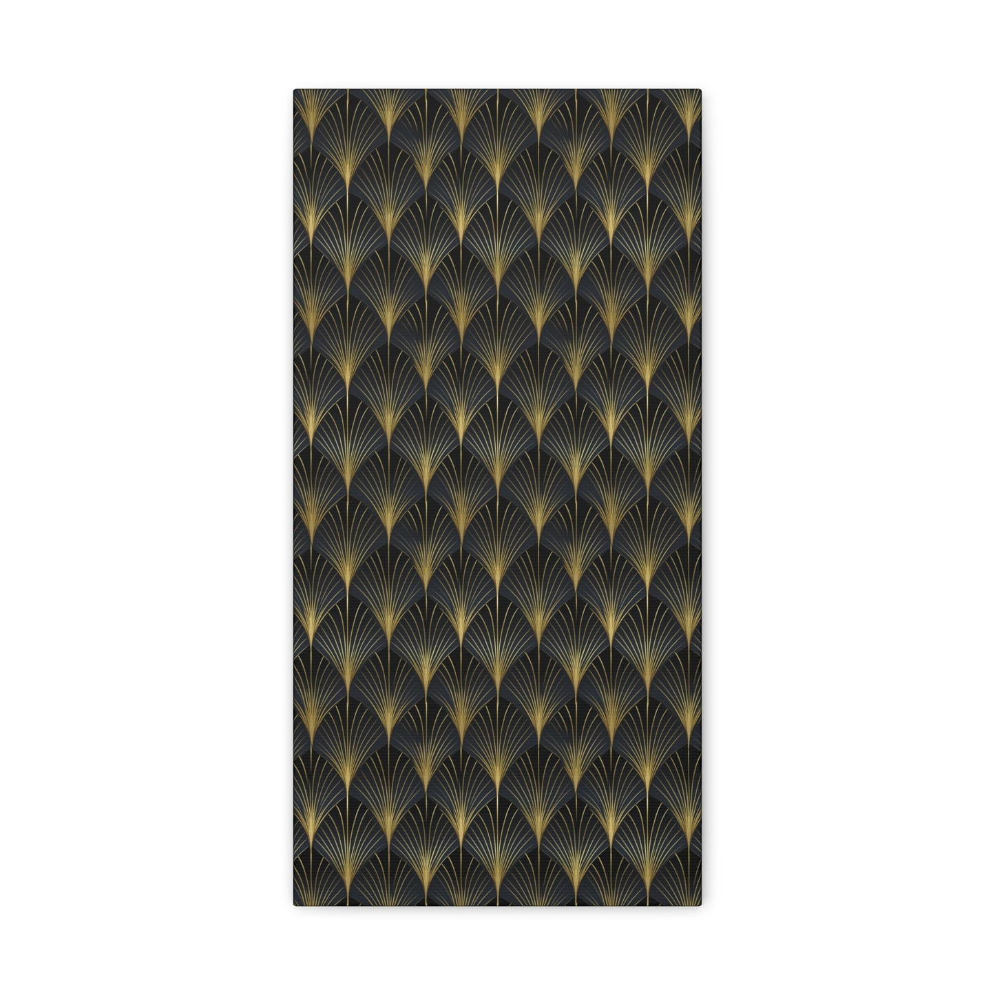 Art Deco Fans Canvas Gallery Wrap
