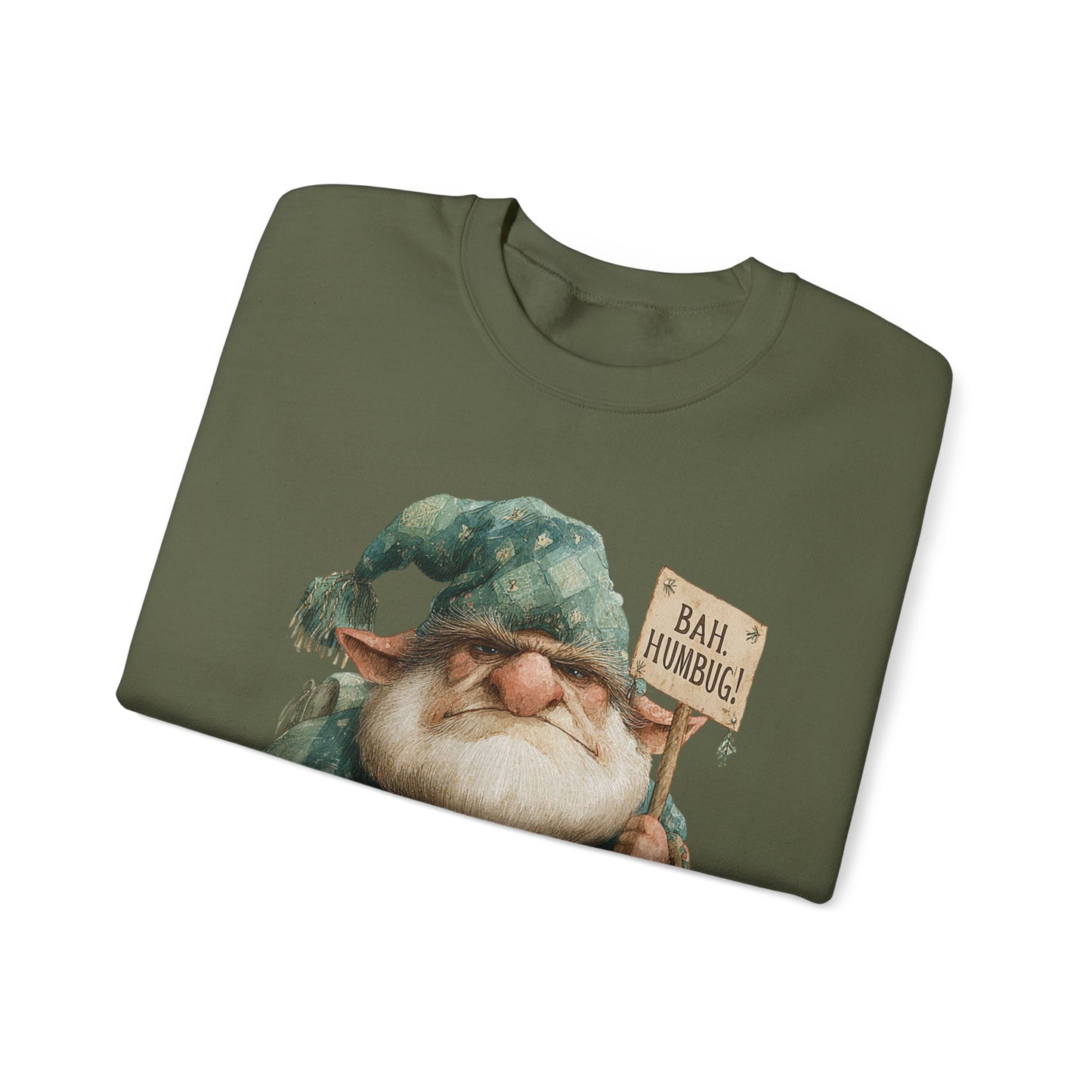 Grumpy Elf Unisex Heavy Blend™ Crewneck Sweatshirt