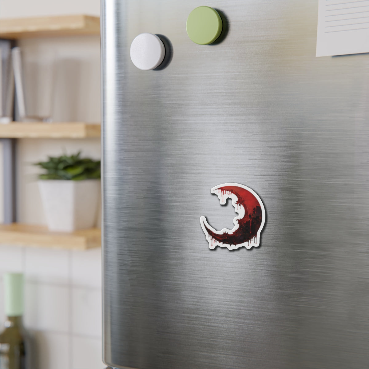 Blood Moon Die-Cut Magnets