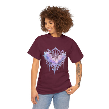 Web Heart Unisex Heavy Cotton Tee