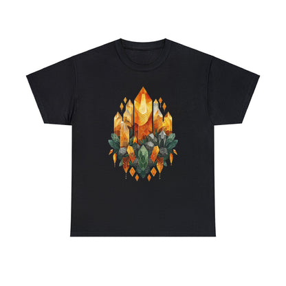 Earthen Crystal Cluster Unisex Heavy Cotton Tee