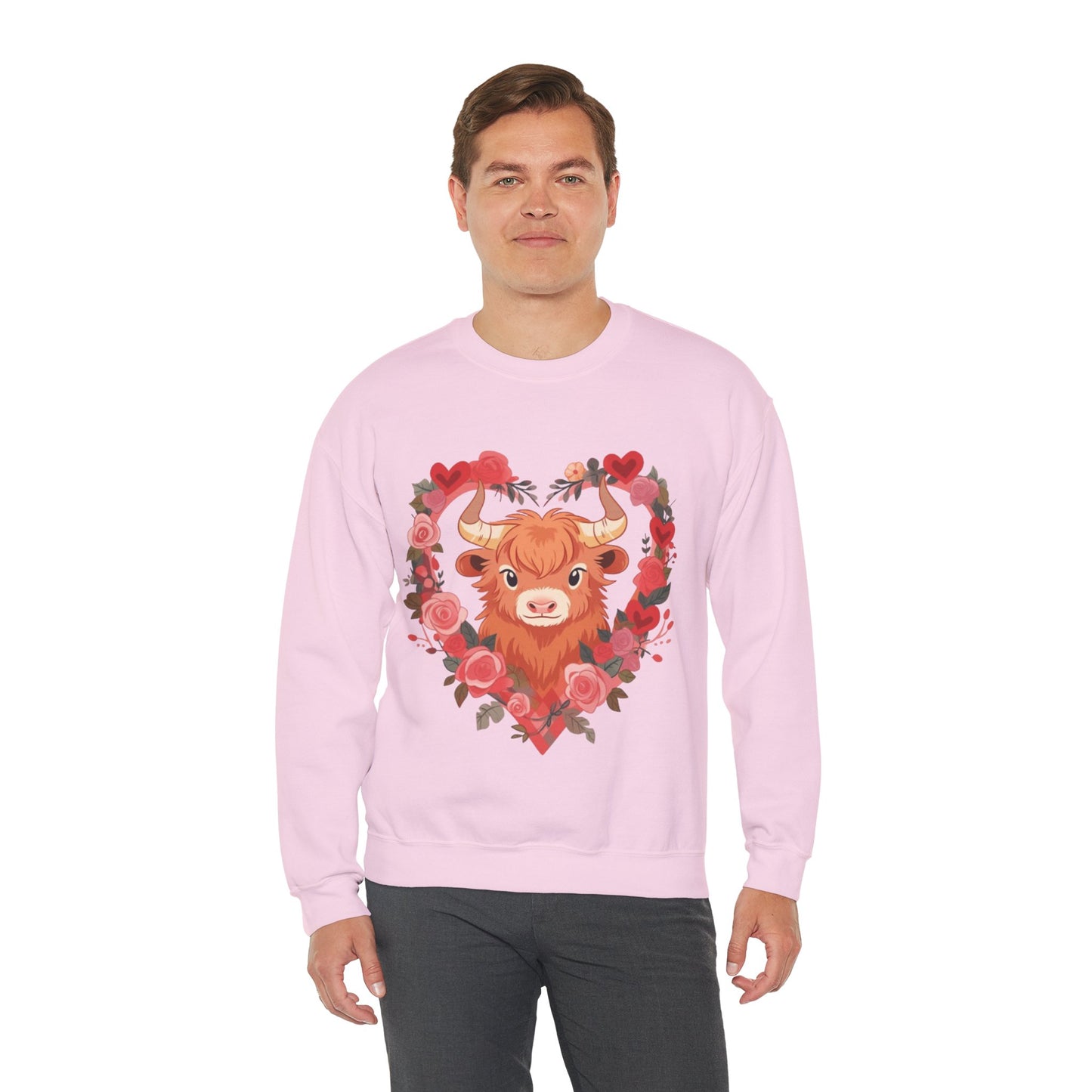 Moo Moo Love Unisex Heavy Blend™ Crewneck Sweatshirt
