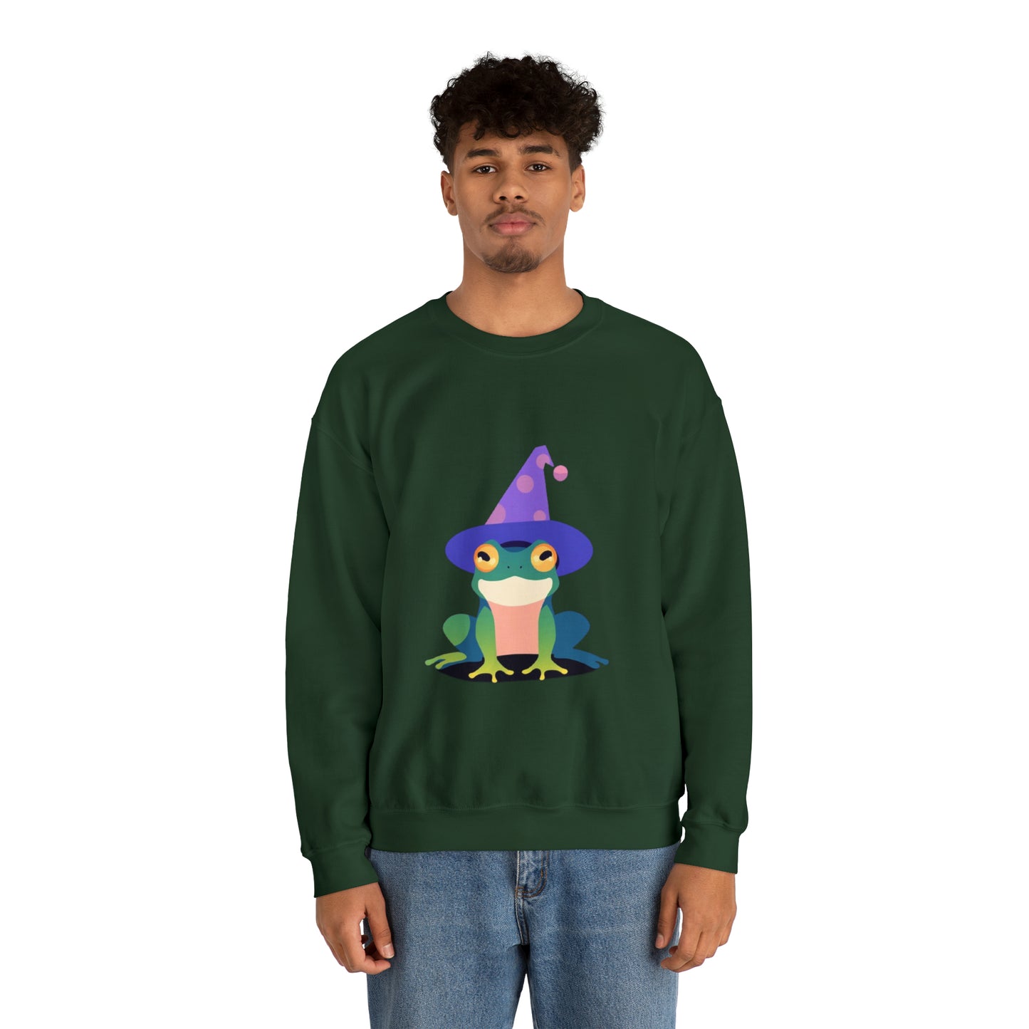 Wizard Frog Unisex Heavy Blend™ Crewneck Sweatshirt