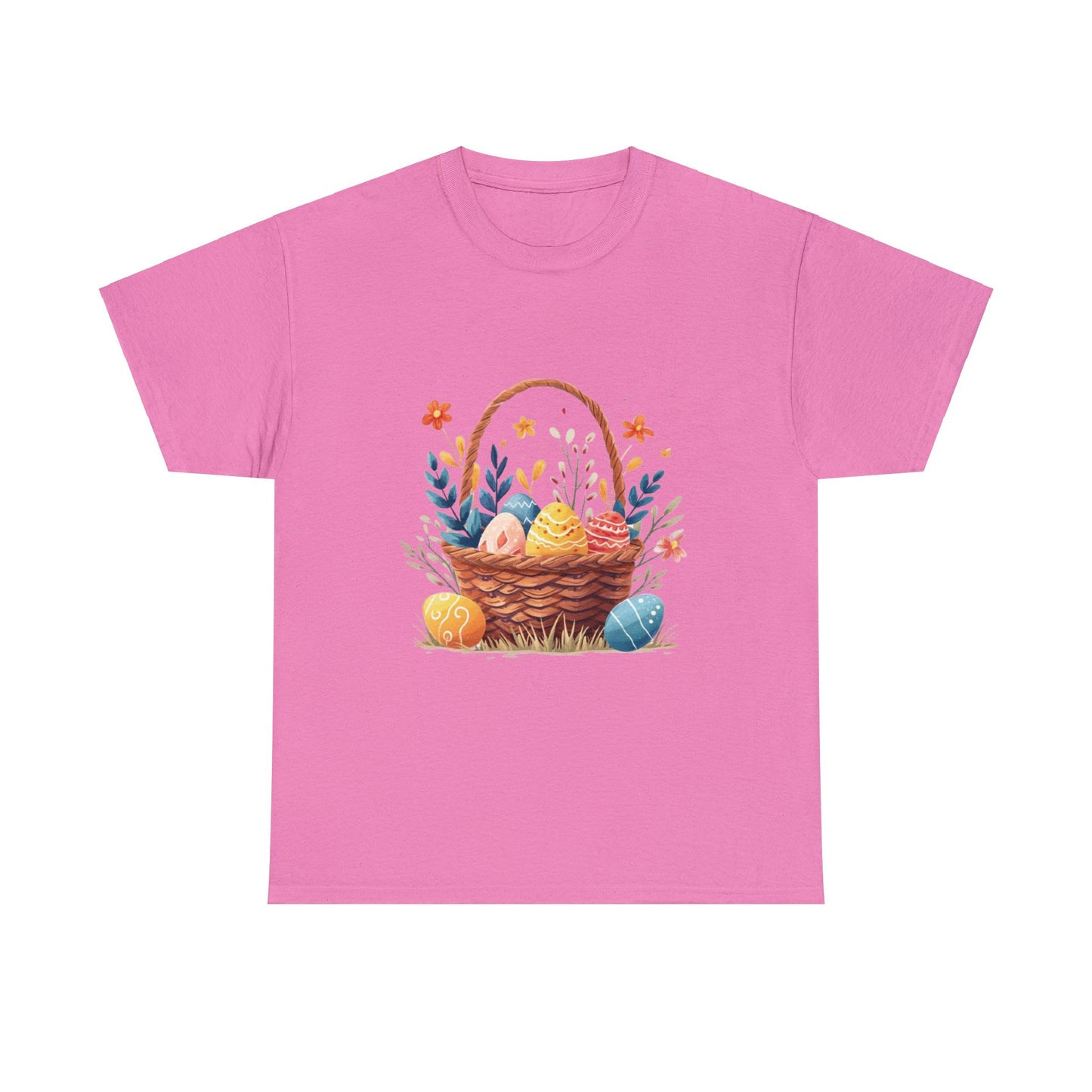 Easter Basket Unisex Heavy Cotton Tee