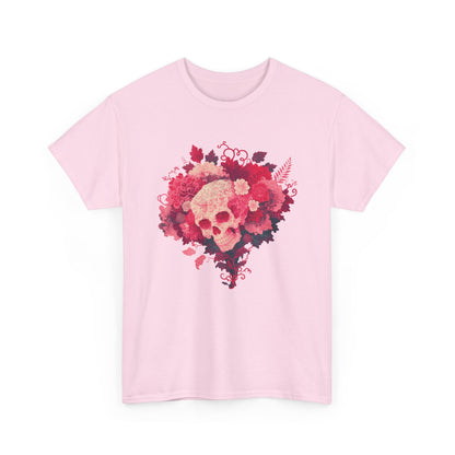 Skull Bouquet Unisex Heavy Cotton Tee