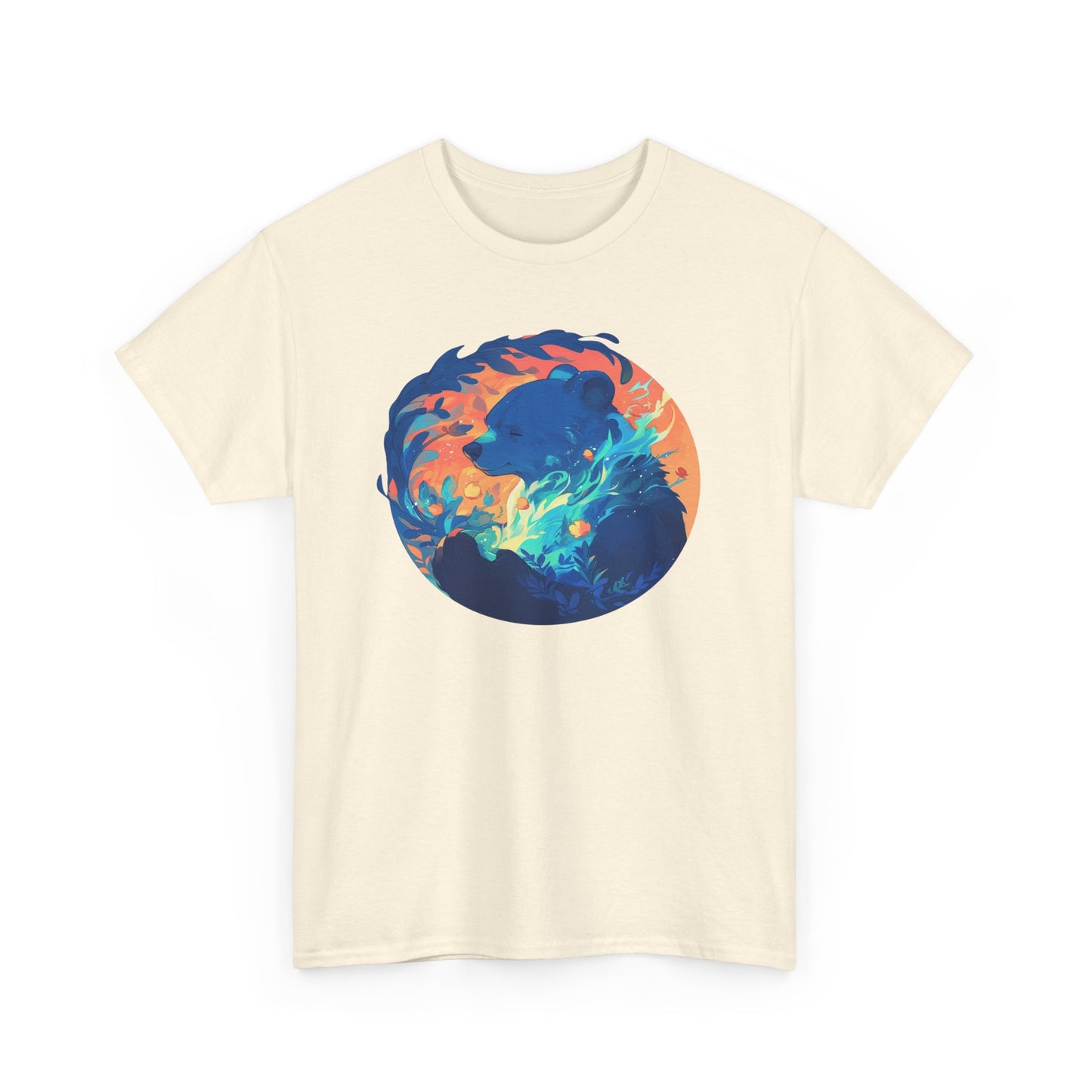 Elemental Bear Unisex Heavy Cotton Tee