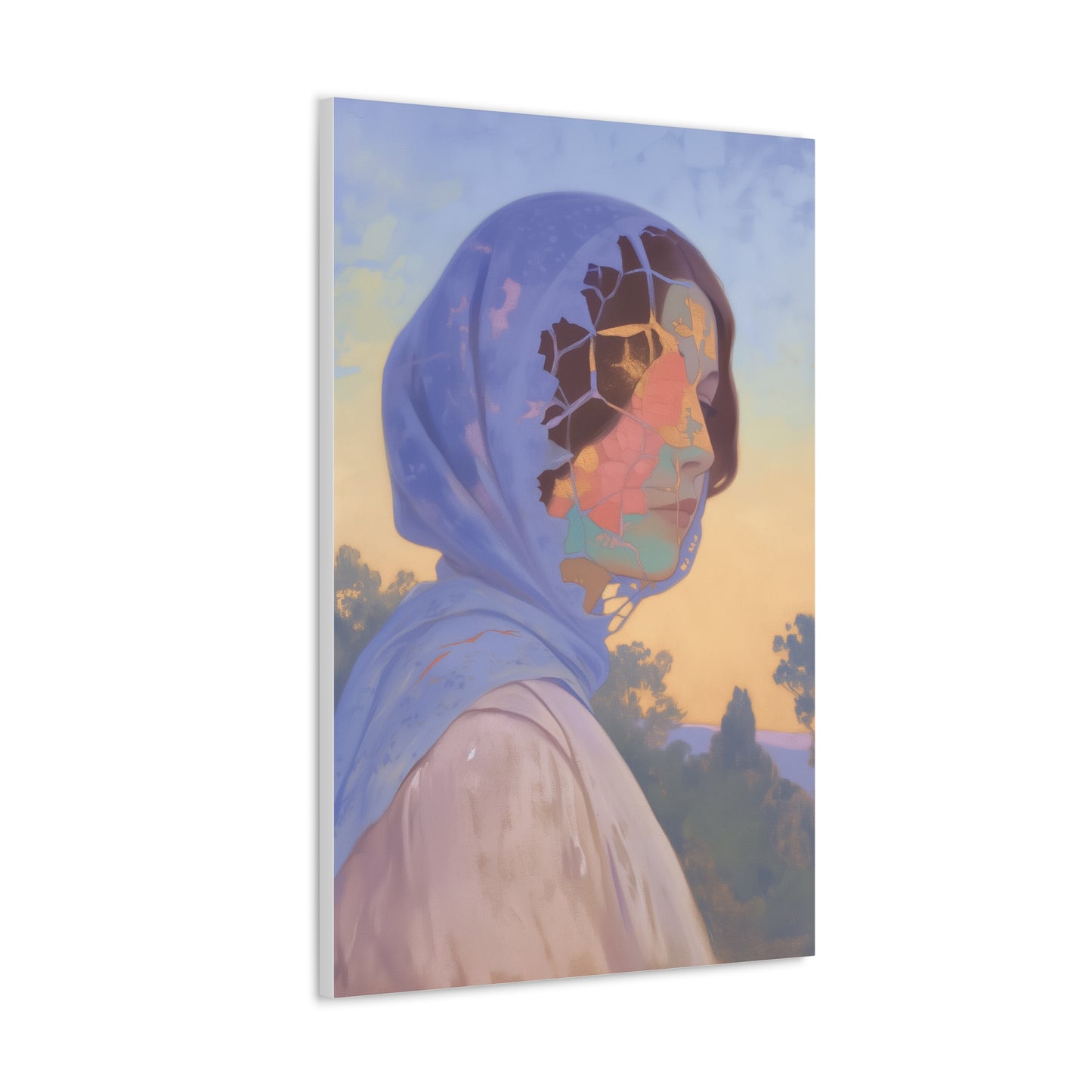 Enigmatic Waif Canvas Gallery Wraps