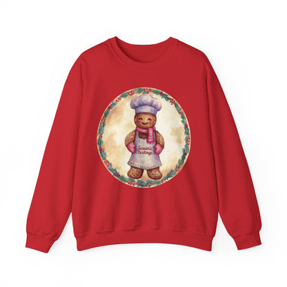 Gingerbread Baker Unisex Heavy Blend™ Crewneck Sweatshirt