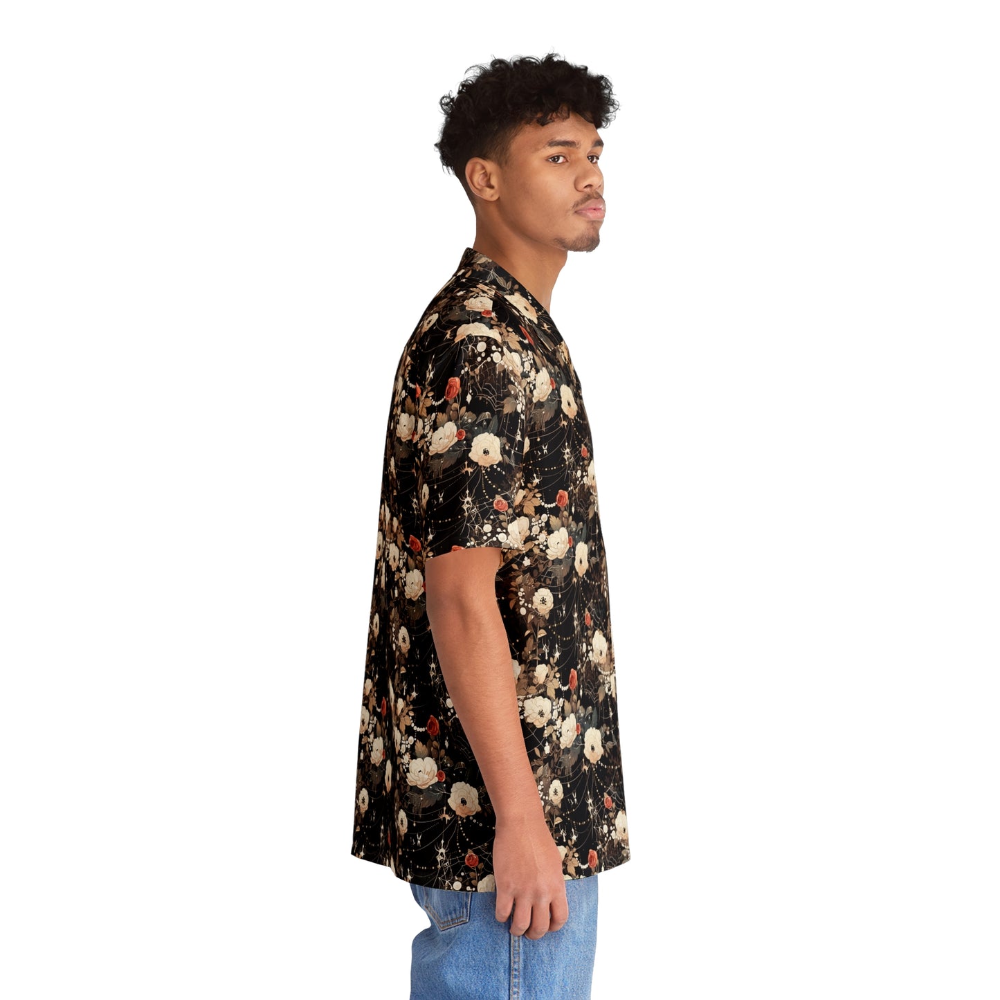 Shimmerweb Men's Hawaiian Shirt (AOP)