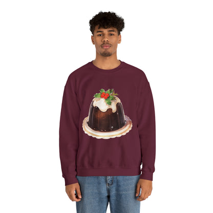 Christmas Pudding Unisex Heavy Blend™ Crewneck Sweatshirt