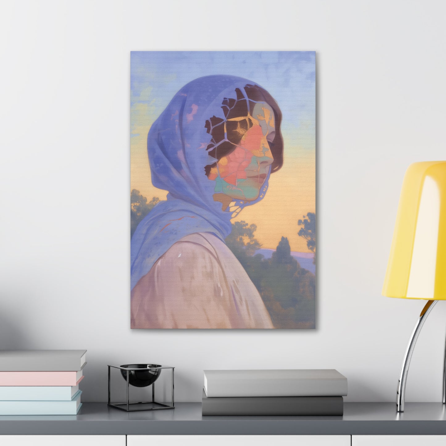 Enigmatic Waif Canvas Gallery Wraps