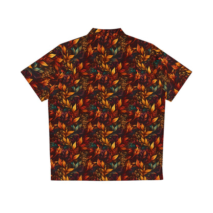 Fall Leaves Men's Hawaiian Shirt (AOP)