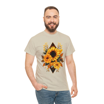 Sunflowers Unisex Heavy Cotton Tee
