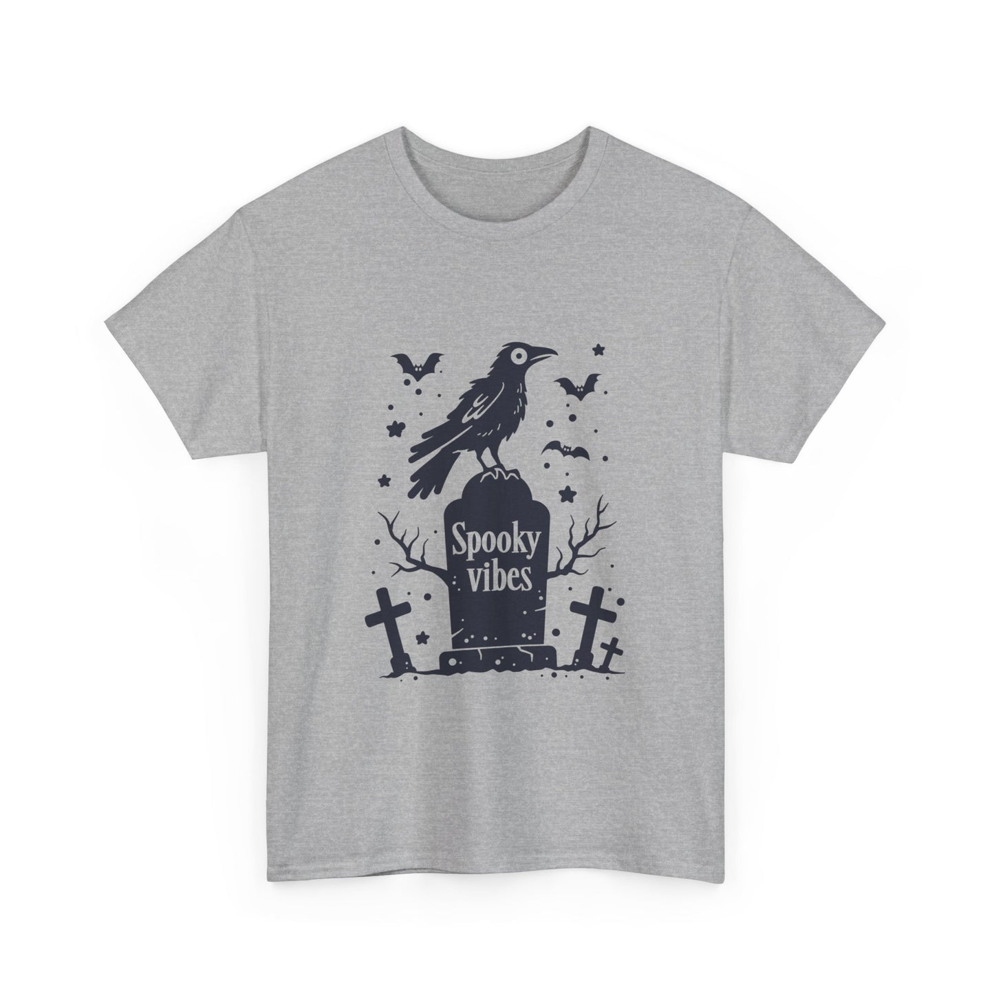 Spooky Vibes Unisex Heavy Cotton Tee