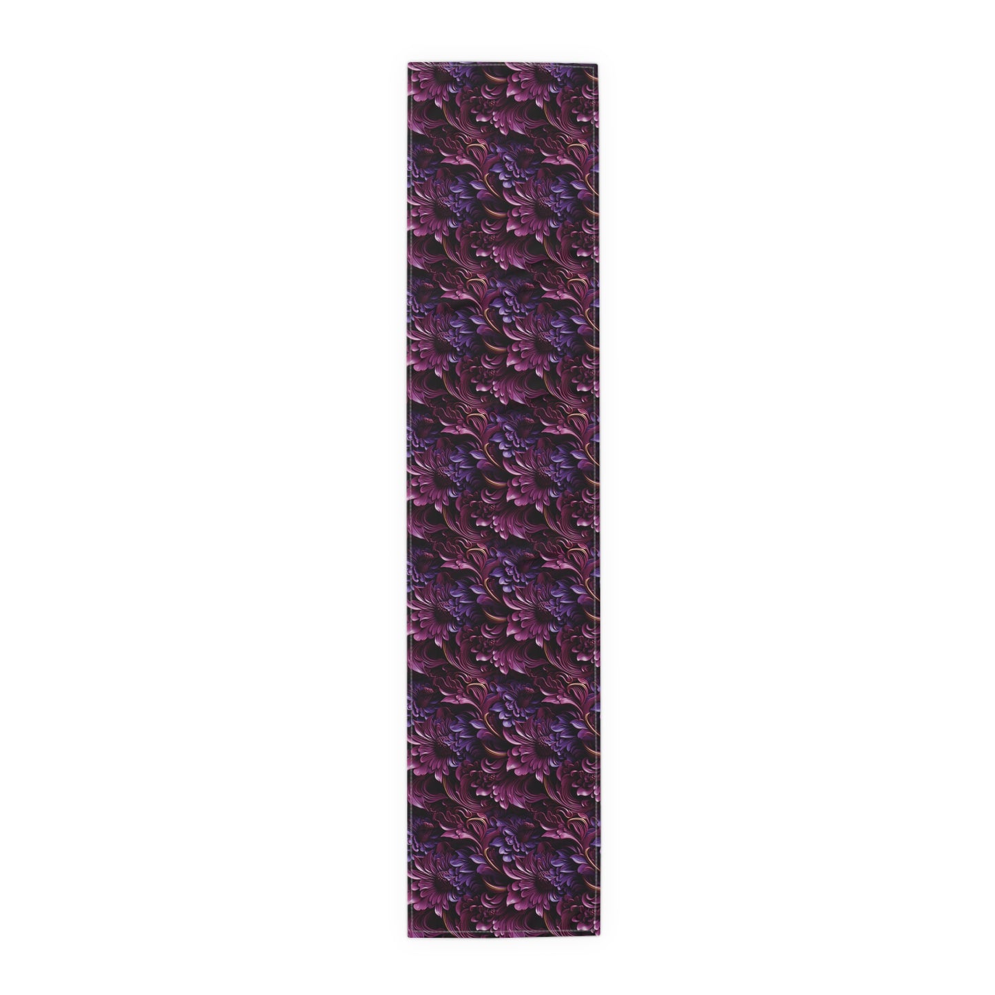 Purple Florals Table Runner (Cotton, Poly)