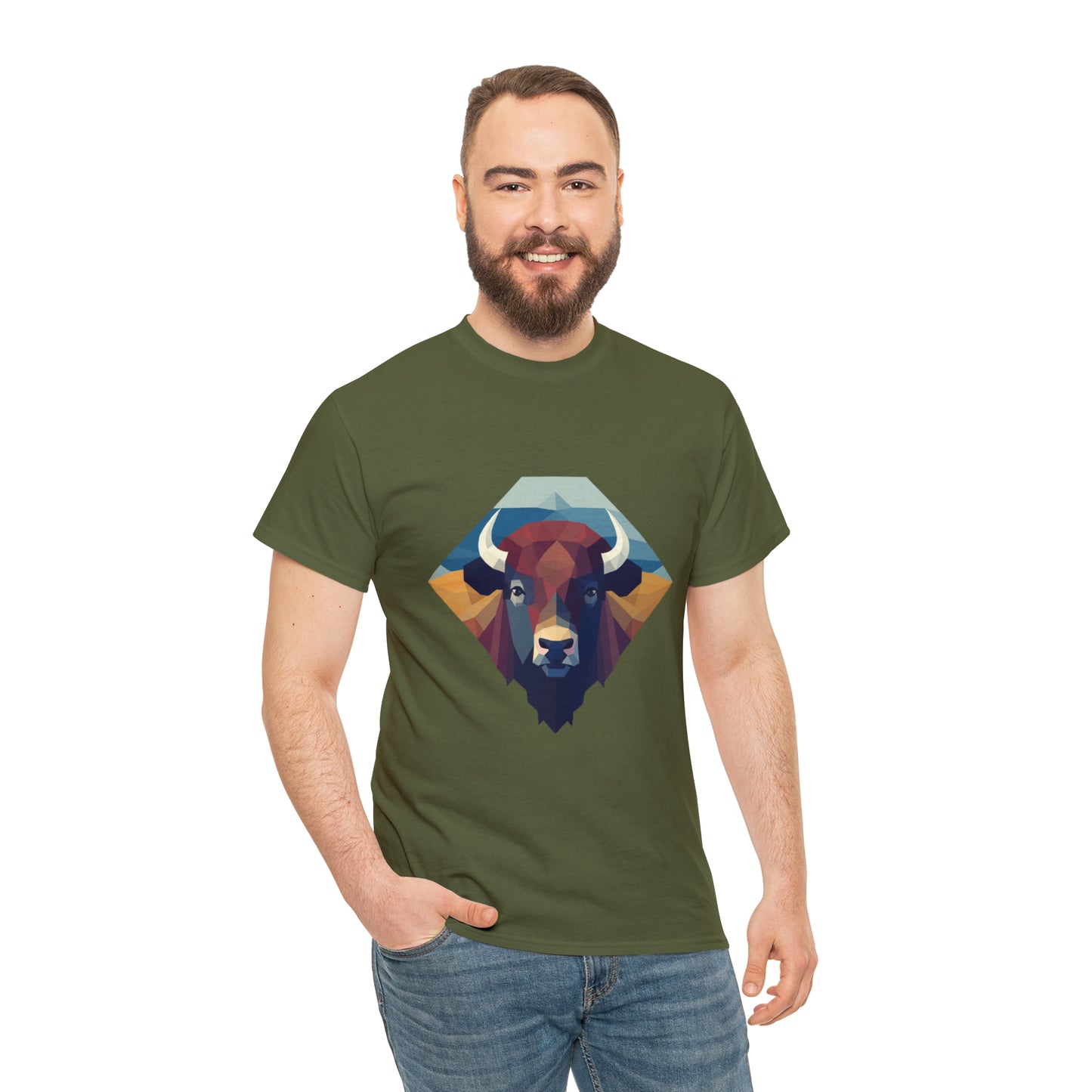Buffalo Unisex Heavy Cotton Tee
