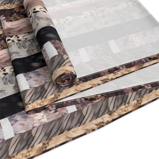 Textured Stripes Table Runner (Cotton, Poly)