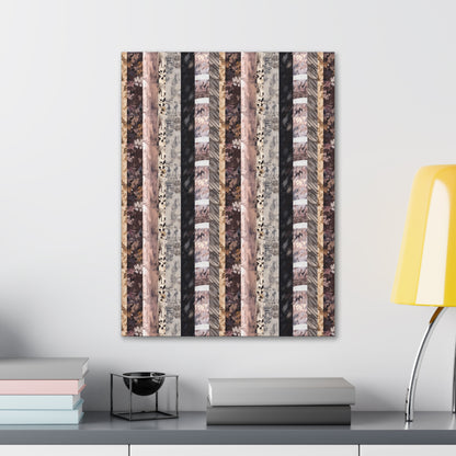 Textured Stripes Canvas Gallery Wrap