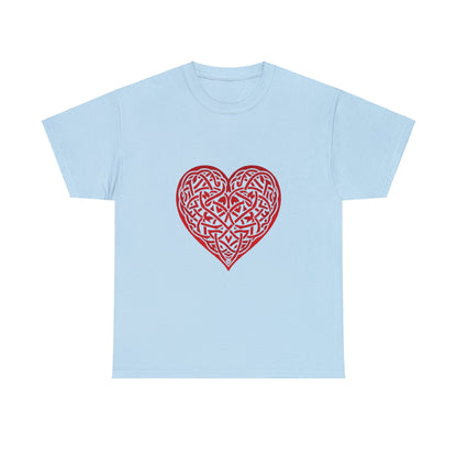 Celtic Heart Unisex Heavy Cotton Tee