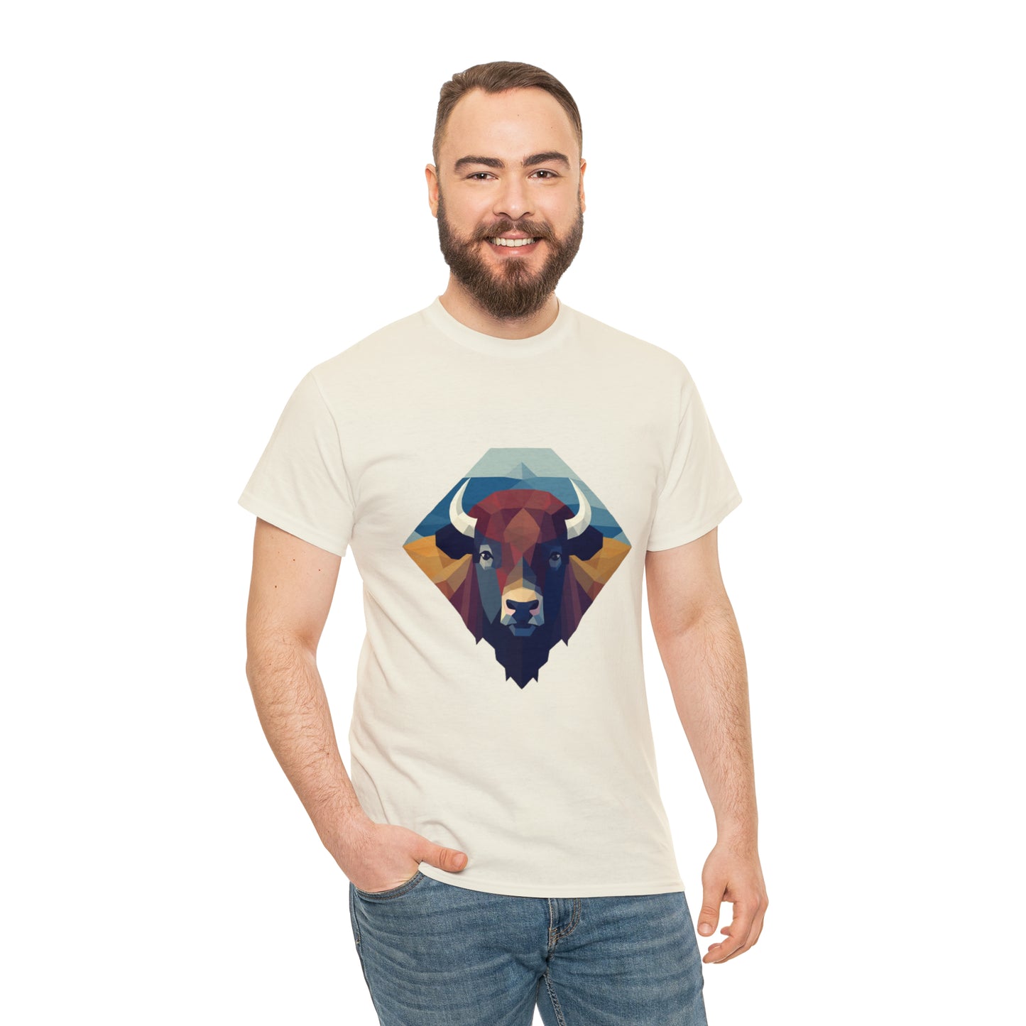 Buffalo Unisex Heavy Cotton Tee