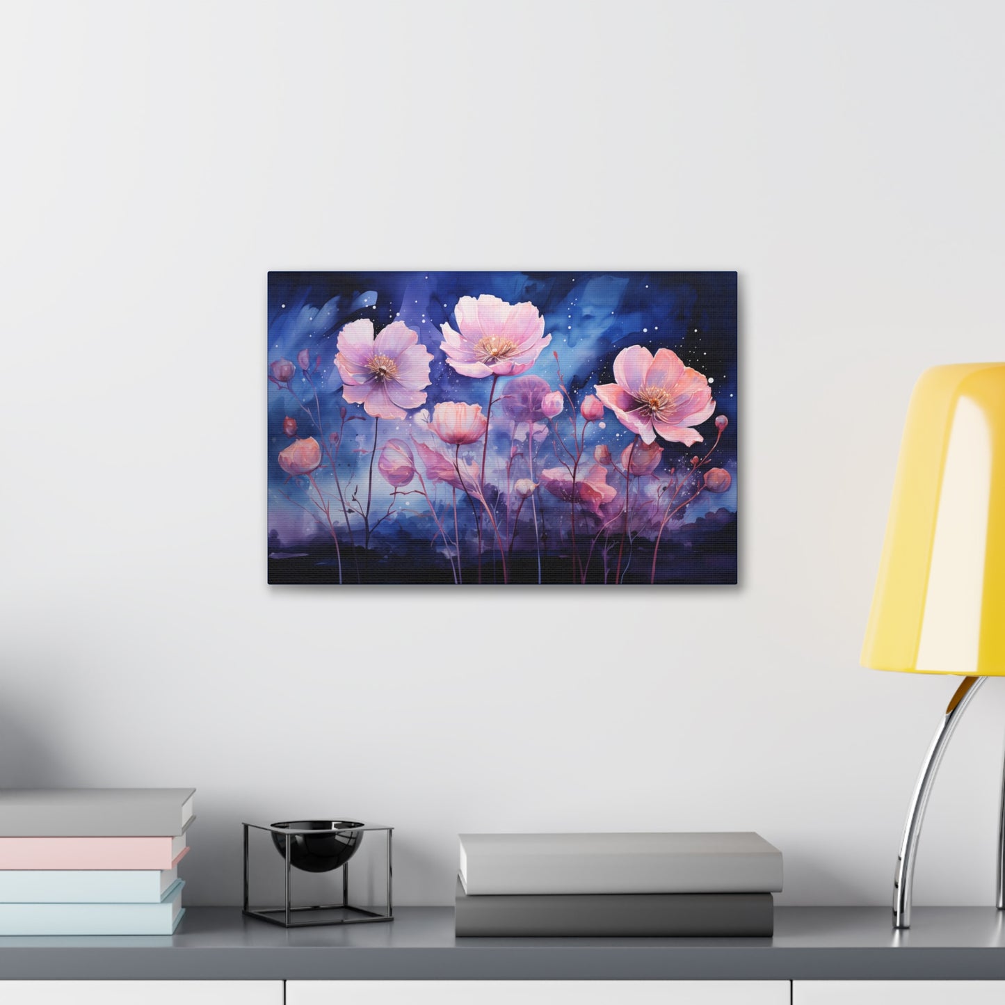 Spectral Blooms Canvas Gallery Wrap