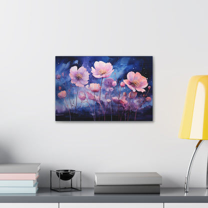 Spectral Blooms Canvas Gallery Wrap