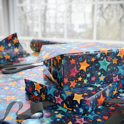 Shining Stars Wrapping Papers