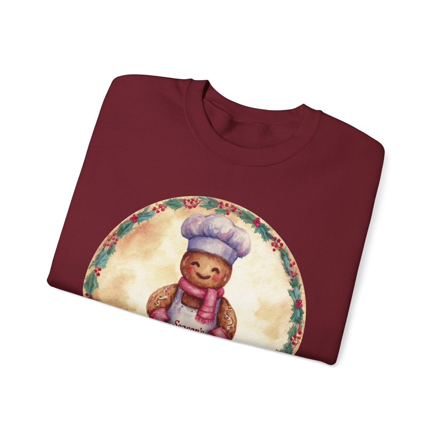 Gingerbread Baker Unisex Heavy Blend™ Crewneck Sweatshirt