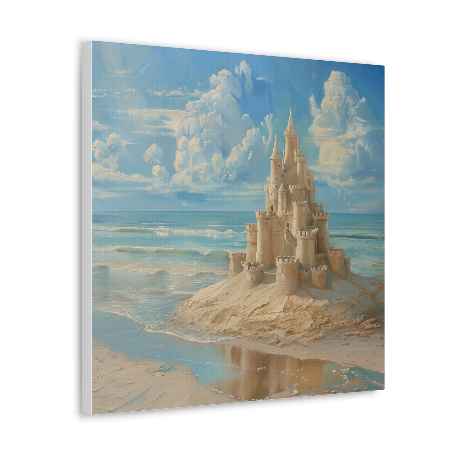 Sandcastle Canvas Gallery Wraps