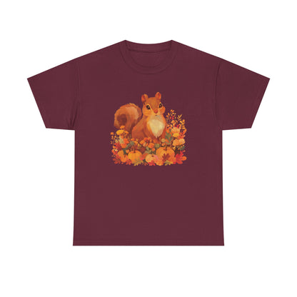 Squirrel Unisex Heavy Cotton Tee