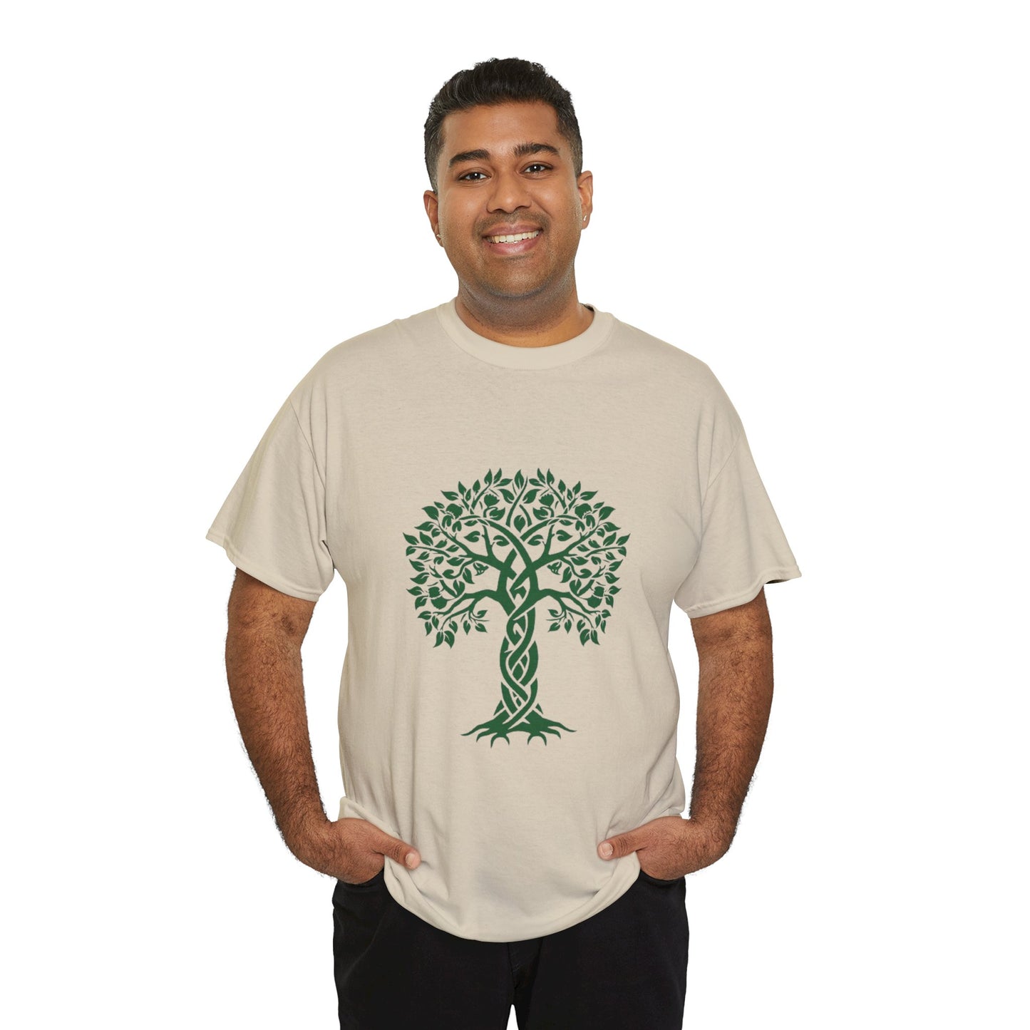 Celtic Tree Unisex Heavy Cotton Tee