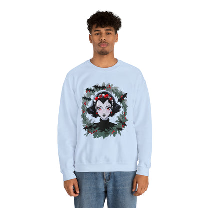 Vampire Wreath Unisex Heavy Blend™ Crewneck Sweatshirt
