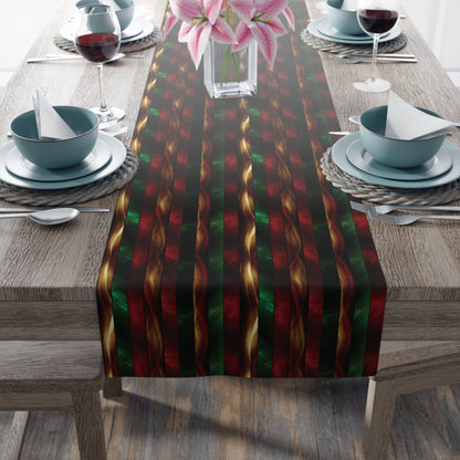 Festive Stripes Table Runner (Cotton, Poly)
