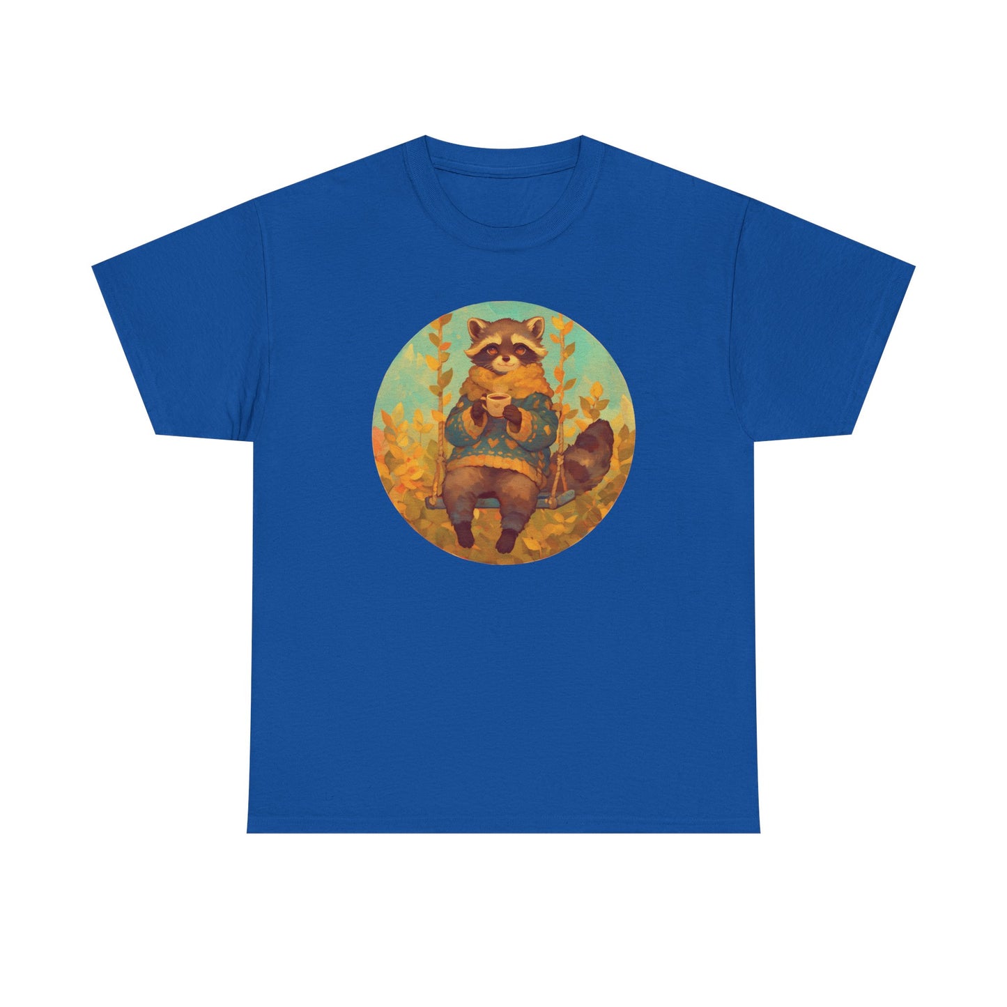 Cocoa Raccoon Unisex Heavy Cotton Tee
