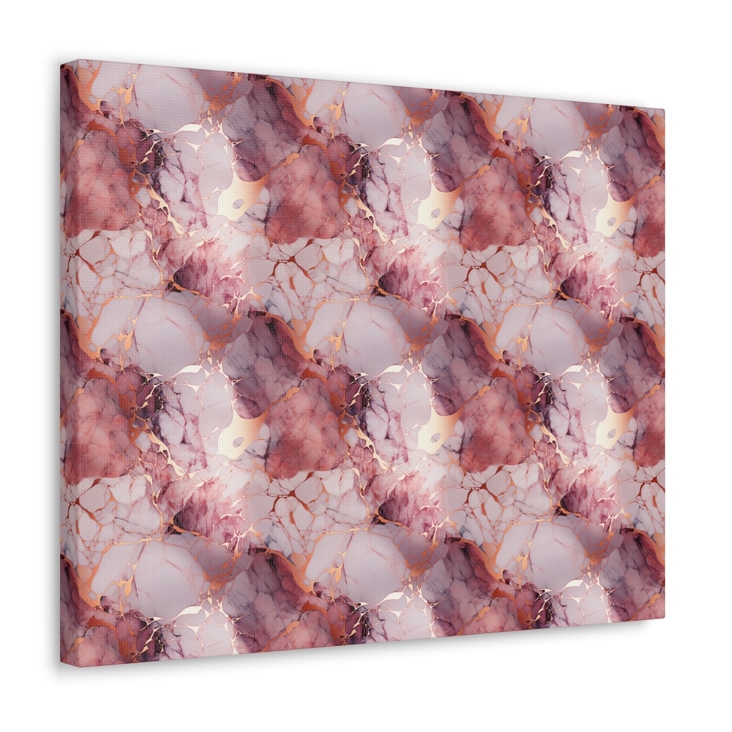 Rose Gold Marble Canvas Gallery Wrap