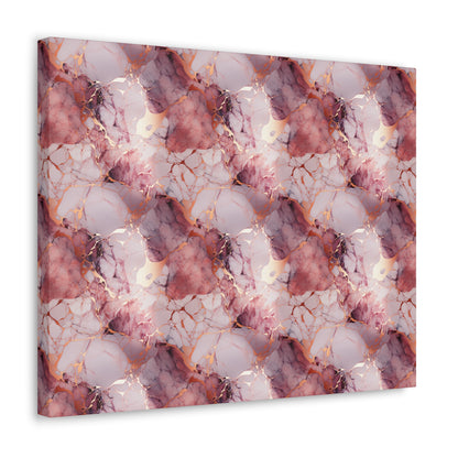 Rose Gold Marble Canvas Gallery Wrap